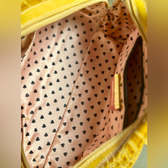 BEVERLY FELDMAN Rare Vintage Y2K Leather Crocodile Print Pocketbook Women’s OS - Picture 9 of 14